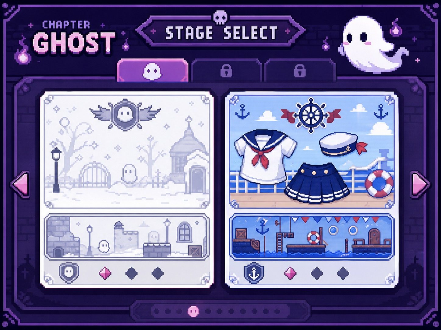 色情猜拳GHOST篇 像素风 展示图 5